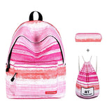 School Satchel Unisex Casual Daypack Lightweight Women Back Bag School Bags