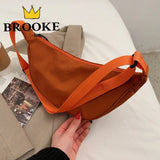 Mini Shoulder Bag High Messenger Bag Small Handbag Lady Solid Hobos Bag
