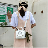 Canvas Small Fresh Ladies One-shoulder Diagonal Bag Multifunctional