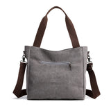 Canvas Women Shoulder Bags High Capacity Handbag Ladies Crossbody Tote