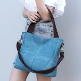 Canvas Women Shoulder Bags High Capacity Handbag Ladies Crossbody Tote