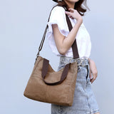 Canvas Women Shoulder Bags High Capacity Handbag Ladies Crossbody Tote