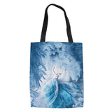 Casual Canvas Bag Women Beach Bags Girl Single Shoulder Shopping Tote Handbags L