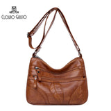 Casual Women Shoulder Bag Solid Messenger Bag Shopping Handbag