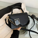 Chain Women Handbags Pu Leather Crossbody Bag And Purses
