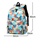 Kids Waterproof Nylon Shoulder Bag Girls School Backpack