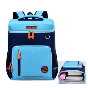 Kids Waterproof Orthopedic School Backpack
