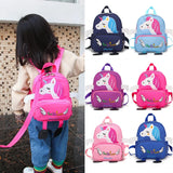 Unicorn Kindergarten School Bag Anti-lost Toddler Backpack