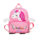 Unicorn Kindergarten School Bag Anti-lost Toddler Backpack