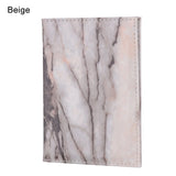 Colorful Marble Style Passport Cover Holder