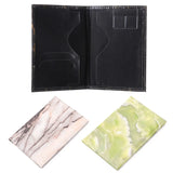 Colorful Marble Style Passport Cover Holder