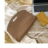 Stylish 13-Inch Laptop Bag for Women - Thin Hand Carrying Briefcase