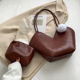 Plaid Shoulder Bag Handbags Ladies Casual Tote