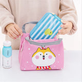 Cartoon Bento Box Bag Small Thermal Insulated Pouch For Kids