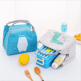 Cartoon Bento Box Bag Small Thermal Insulated Pouch For Kids