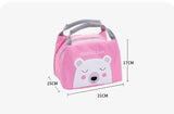 Cartoon Bento Box Bag Small Thermal Insulated Pouch For Kids