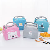Cartoon Bento Box Bag Small Thermal Insulated Pouch For Kids