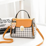 Women's PU Handbag Leather Totes Small Shoulder Messenger Bag