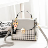 Women's PU Handbag Leather Totes Small Shoulder Messenger Bag