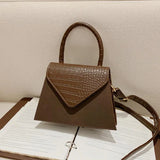 Matte Pu Leather Crossbody Bag Shoulder Flap Lady Messenger Bags