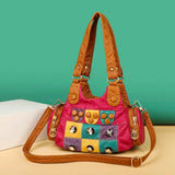 Rivet Soft PU Leather Women Handbag Women Bags Female Shoulder Tote bag