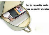 Waterproof Nylon Women Backpack Multi-pocket Laptop Unisex Travel Bag