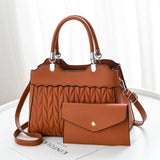 Embroidered Letters Picture Mother Bag Shoulder Messenger Hand-held L