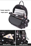 Women Shoulder Bag Oxford Cloth School Bag For Teenage Girl