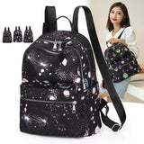 Women Shoulder Bag Oxford Cloth School Bag For Teenage Girl
