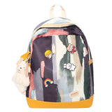 Camouflage Japanese Girl Backpack Women Schoolbag Ins Harajuku Colleg