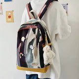 Camouflage Japanese Girl Backpack Women Schoolbag Ins Harajuku Colleg