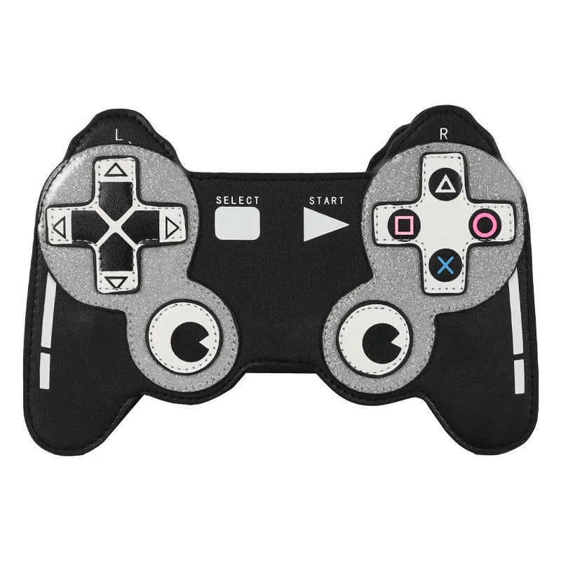 Funny Sequin Game Console Chain Bag 3D Handle Shape Female Bag