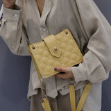 Casual Tide Chain Lingge Ladies Shoulder Bag Wild Messenger Bag