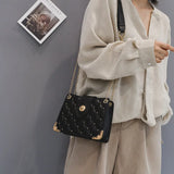 Casual Tide Chain Lingge Ladies Shoulder Bag Wild Messenger Bag