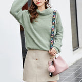 Vintage Shoulder Bag Women Bucket Bag Retro Crossbody Tote