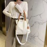 Canvas Shoulder Bag Tote - Large Capacity