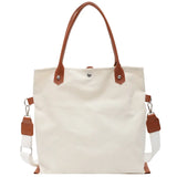 Canvas Shoulder Bag Tote - Large Capacity