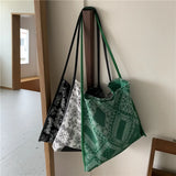 Paisley Shoulder Bag Boho Beach Handbag Summer Daily Bolsa