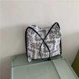 Paisley Shoulder Bag Boho Beach Handbag Summer Daily Bolsa