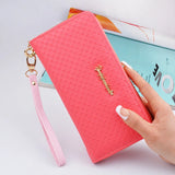Long Pu Women Wallet Clutch Women's Purse Phone Wallet Female Case Phone Pocket