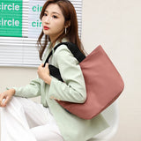 Nylon Messenger Bag Women Shoulder Handbag Large Capacity Tote Shopping