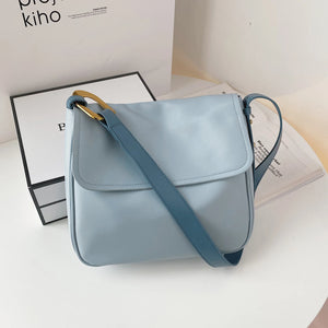 Women's Leather Messenger Bag Shoulder Handbag Tote