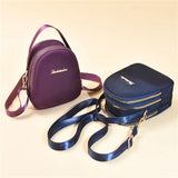 Mini Crossbody Shoulder bag Candy Portable Women's Phone Purse Zipper
