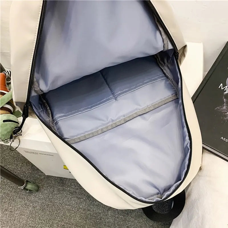 Unisex Backpack Casual Large Capacity School Bag Travel Bag
