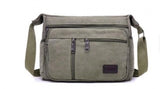 Retro Casual Canvas Shoulder Bag Unisex Single Shoulder Messenger