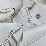 Saddle Women Bag One Shoulder Handle Casual Hasp Zipper PU