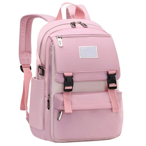 Waterproof Big Schoolbag Children Backpack for Teenage Girls