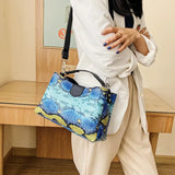 Serpentine Women Handbags High Ladies Shoulder Bags Leather Female Girl Crossbod