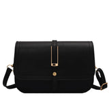 High PU Leather Shoulder Bag Retro Saddle Crossbody Bag