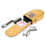 Mini PU Leather Shoulder Bag For Girls Yellow